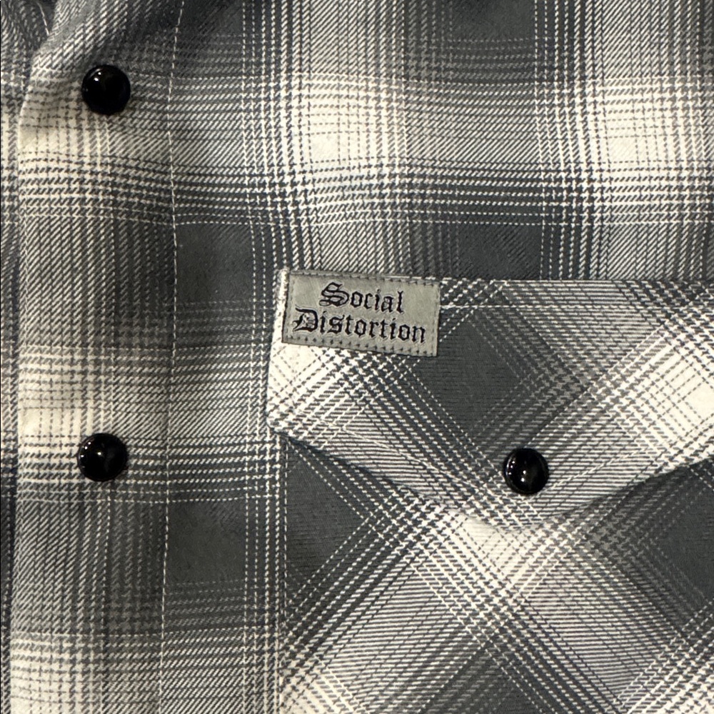 DIXXON Flannel Social Distortion Shirt - Picture 2 of 6